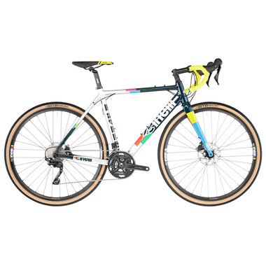 Bicicletta da Gravel CINELLI ZYDECO Shimano GRX 400 30/46 Denti Blu/Grigio 2023 0